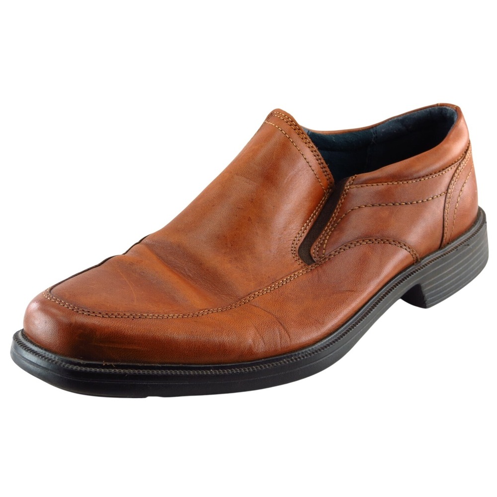 Nunn Bush Loafer Brown‎ Leather Men Shoes Size 8 M
